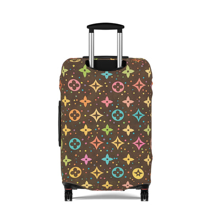 Brown Luxury Style Monogram Luggage Cover
