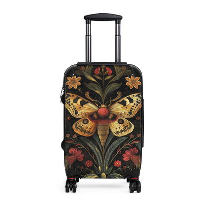 Witchy Moth Dark Cottage Suitcase