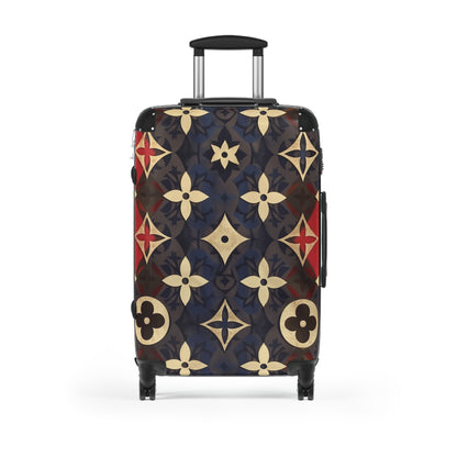 Luxury Navy Monogram Designer Suitcase