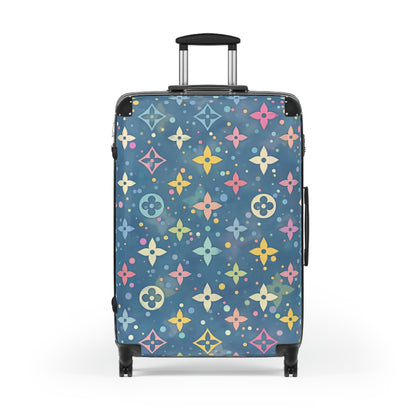 Baby Blue Ladies Luxury Designer Suitcase