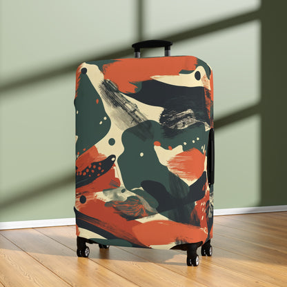 Men's Camo Brushstroke Luggage Cover