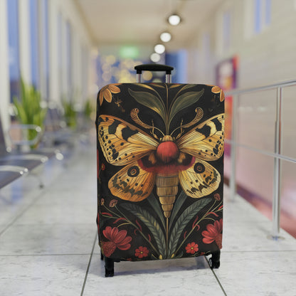 Witchy Moth Boho Luggage Cover