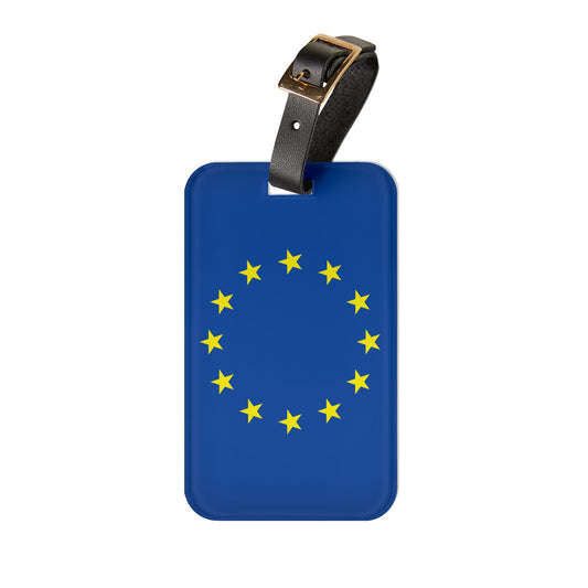 EU European Union Luggage Tag