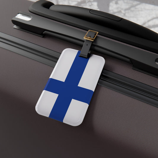 Finland Flag Luggage Tag