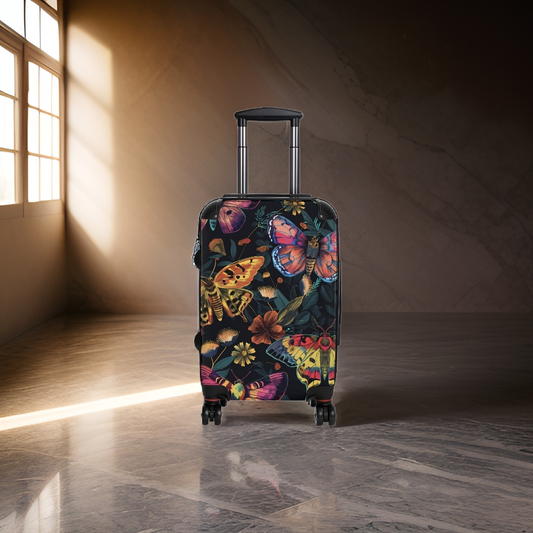 Luxury Cottagecore Butterfly Suitcase