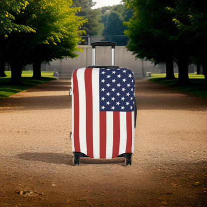 American Flag Pattern Luggage Cover